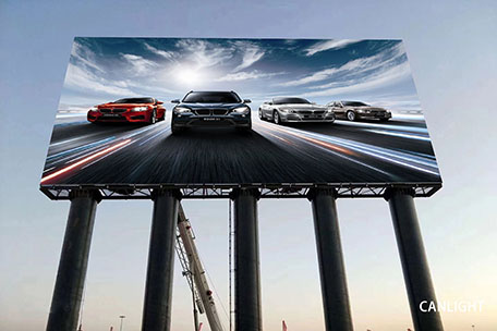 户外立柱LED屏信息发布系统002