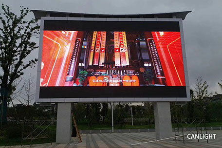 户外立柱LED屏信息发布系统